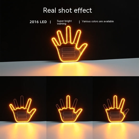 Car Gesture Light Finger Lights Car Multifunction Prompt Warning Light home decor fb6c8fcc 20d9 468b b678 463921845e31 trans