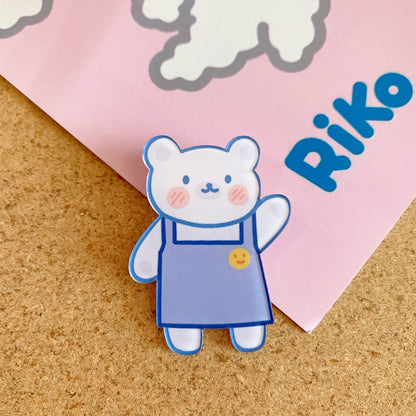 Small Brooch Cartoon Cute Rabbit Accessories Clothes Bag Pendant Badge Female fb7b8f3c ed4a 42e8 be1b ed3abaf6e3b7