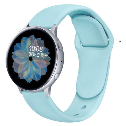 Suitable For Galaxy Active 2 Reverse Buckle Silicone Strap 20 22mm Sports Inner Buckle Strap - 图片 17