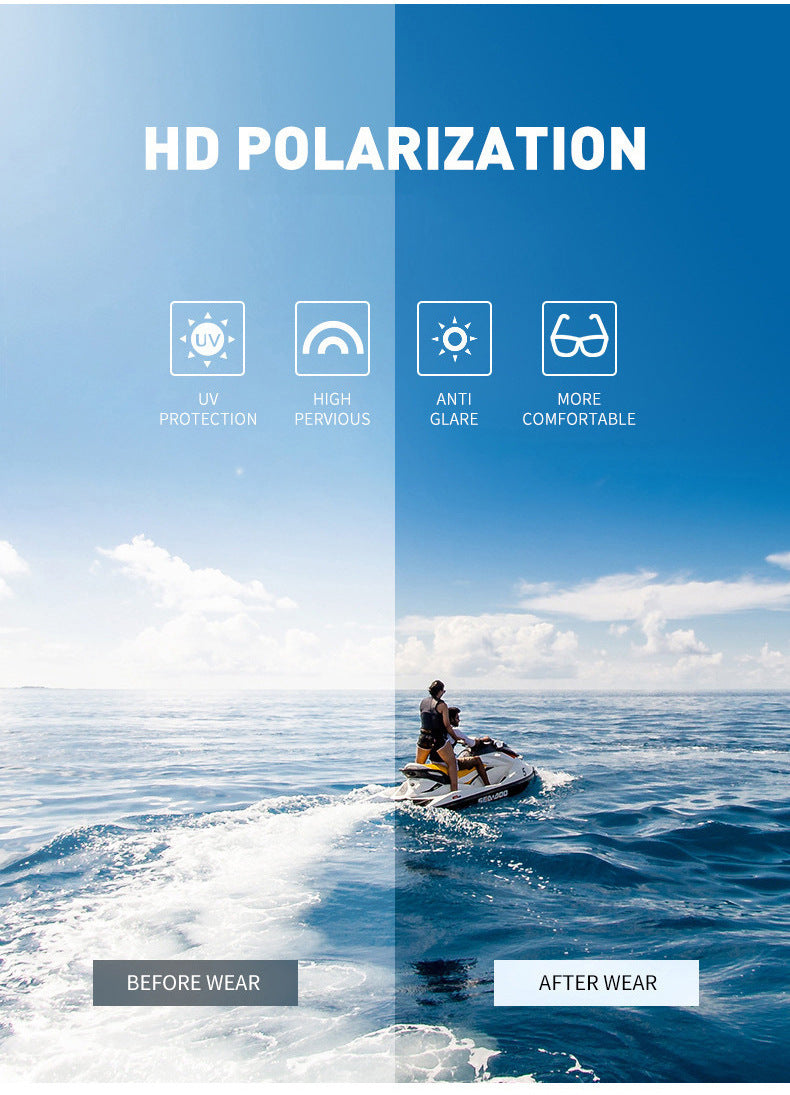 Polarized Box Camouflage Tactical Glasses For Male And Female Cycling Sports