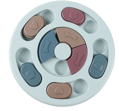 Dog Puzzle Toys Increase IQ Interactive Slow Dispensing Feeding Dog Training Games Feeder For Small Medium Dog Pet Training T