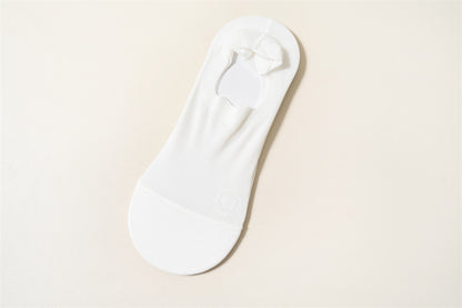 Men's Spring And Summer Ice Silk Cool Feeling Men's Invisible Socks Cotton Bottom fbb29e94 34f7 405e a052 7a63f57db953