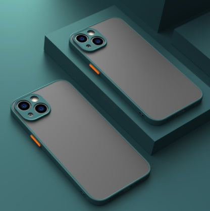 Fine Hole Skin-sensing Phone Case Full Lens Anti-fall Frosted Hard Protective Cover fbb61ffb 3771 4f55 b71e e75494c4f03a