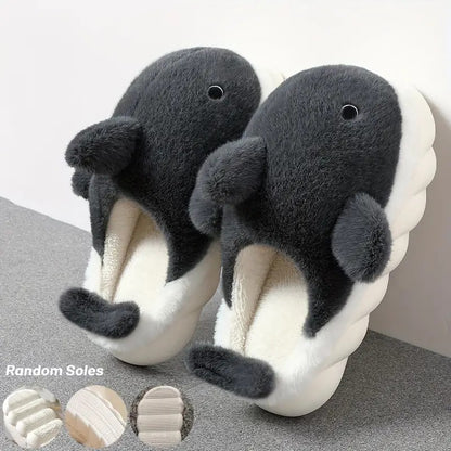 Household Warmth And Anti Slip Thick Soled Couple Slippers fbd8e4e3 ad54 4643 bb70 8c70bf5ca913