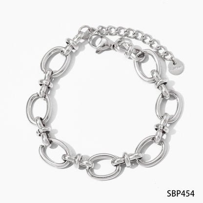 Retro Set Silver Crystal Heart Shaped Women's Bracelet Five Piece Set Fashion Geometry Adjustable Infinite Symbol Jewelry fc0