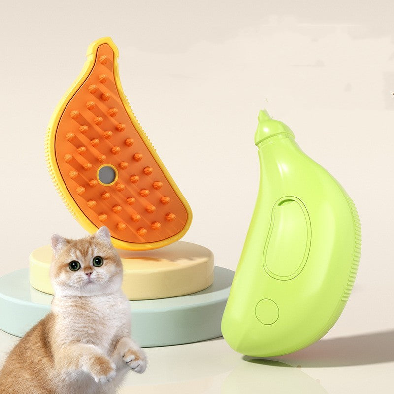 3 In 1 Pet Steam Brush Cat Dog Cleaning Steamy Spray Massage Beauty Comb Hair Removal Grooming Supplies Pets Accessories - HD Wireless Product #2