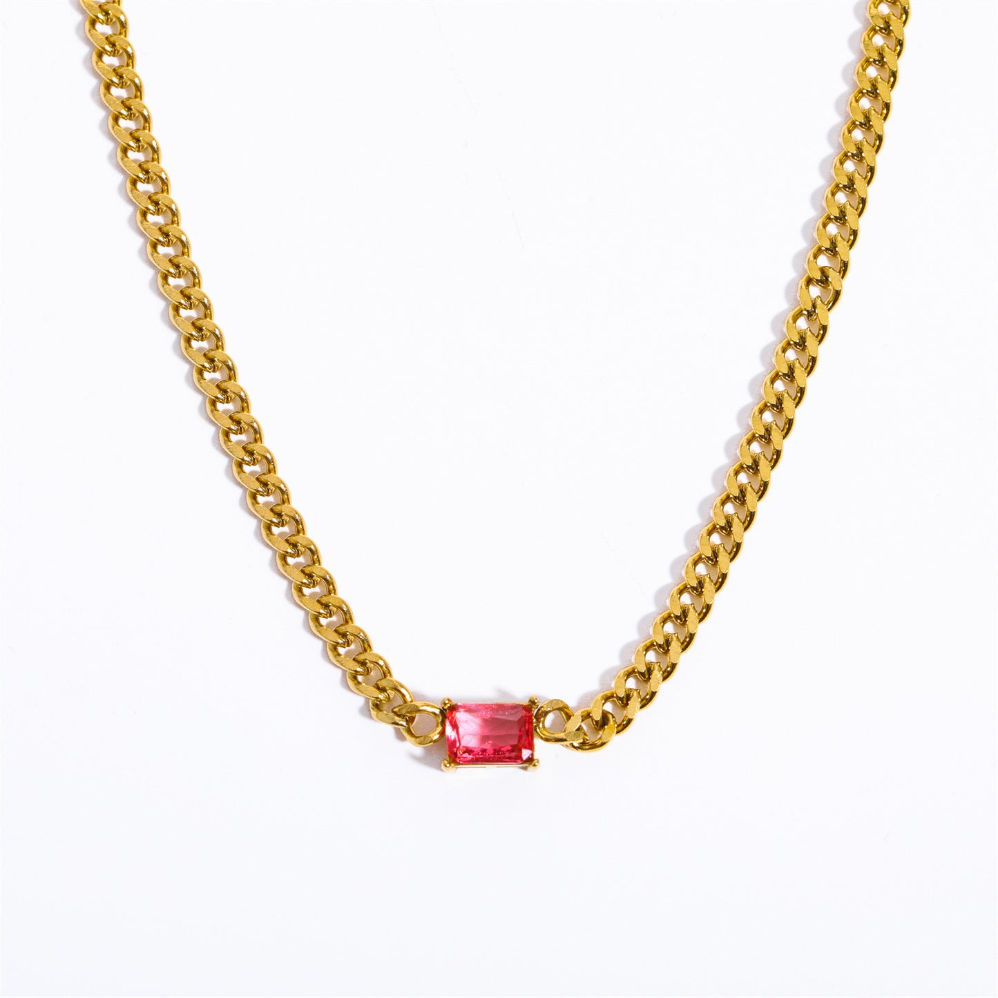 Heavy Industry Cuban Chain Love Necklace fc15f425 00f2 461c b599 98db35f42b76