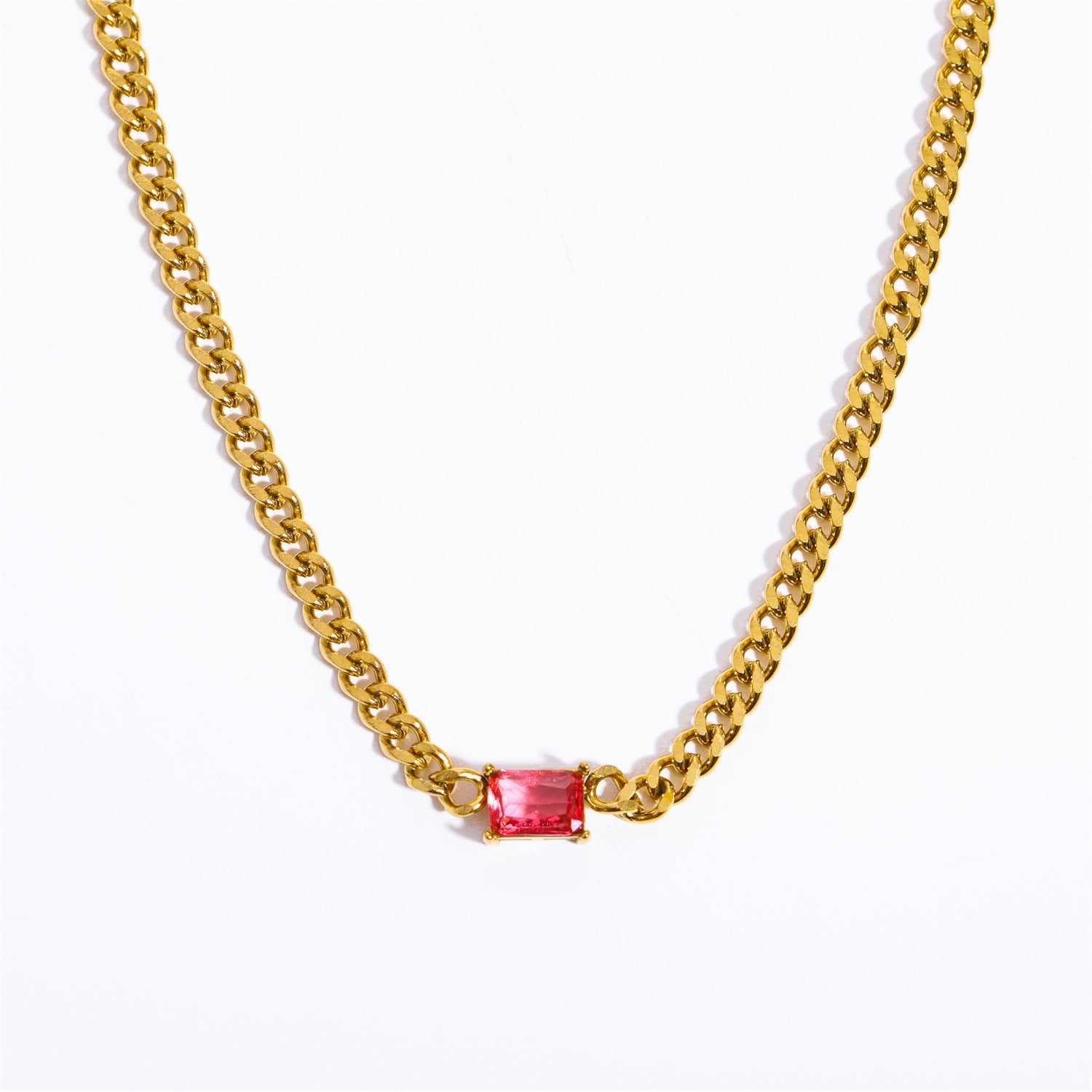 Heavy Industry Cuban Chain Love Necklace fc15f425 00f2 461c b599 98db35f42b76