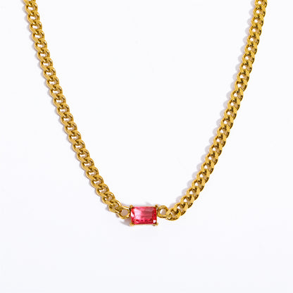 Heavy Industry Cuban Chain Love Necklace fc15f425 00f2 461c b599 98db35f42b76