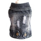 Designer Dog Clothes Small Dog Denim Jacket Coat Cat Costume Puppy Jeans Vest Spring Clothing fc32dd51 9928 4ec2 875b 30482a1