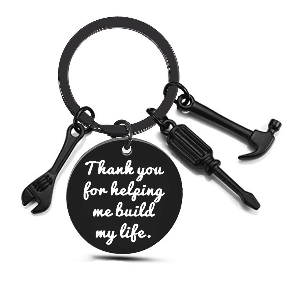Father's Day Keychain Stainless Steel Hammer fc3885b1 cb06 4d18 b6c8 7c11be3d3263