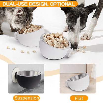 Magnetic Pet Bowl Cat Feeder Dog Foodbowl Pet Products fc45eaf8 2859 4204 a1d7 bd81286a1b31 trans