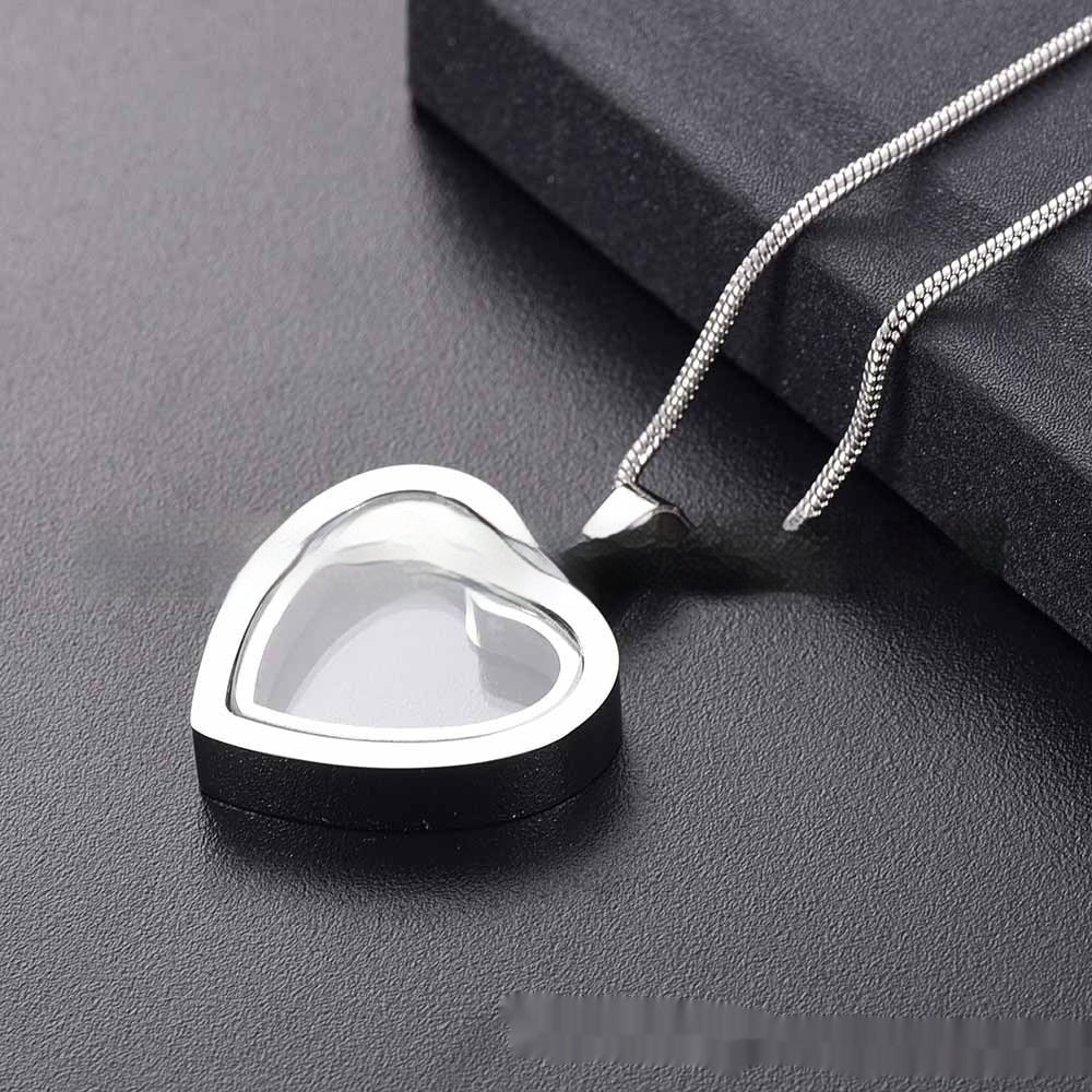 Fashion Personalized Heart-shaped Cinerary Casket Necklace fc4a67e5 6f9c 49c1 a531 fa054992aa9e fine