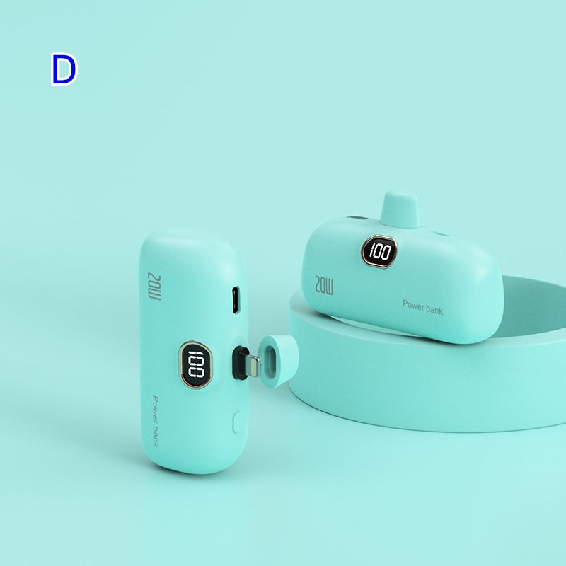 New Pocket Wireless Capsule Power Bank Compact Portable Power Source Power Bank fc581f71 11fb 47af a94e 2a51b91e32b3