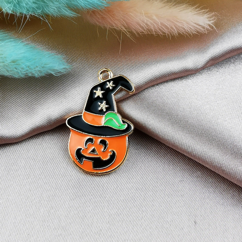 Pumpkin Head Skull Haunted House Pendant Material fc6a6962 0210 43cc 8add 68a855648b9f