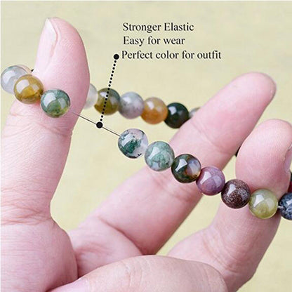 Europe And America Natural Agate Bead Bracelet fc75146f 73ba 4a97 96de 3147752ffcea