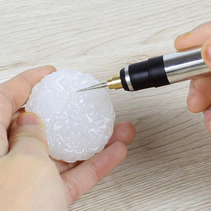 25W Wireless Electric Grinder Mini Electric Engraving Pen Micro Drilling Diy Pen Cutter Tool For Engraving Jade Wood Metal - HD Wireless Product #5