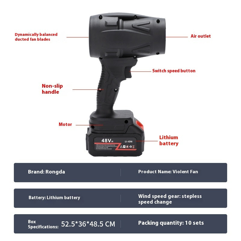 Lithium Battery Dedicated High-power Violent Fan Wireless Hair Dryer fc86543b 23cd 4333 ac67 c5540291da73 trans