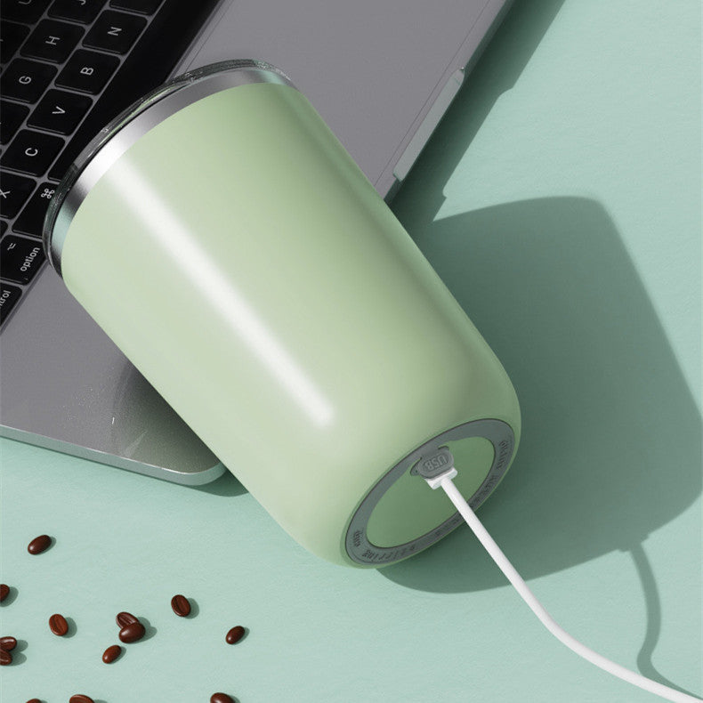 350ml Automatic Self Stirring Mug Coffee Milk Juice Mixing Cup Electric Stainless Steel Lazy Rotating Mug Magnetic Stirring Cup Kitchen Gadgets - HD Wireless Product #7