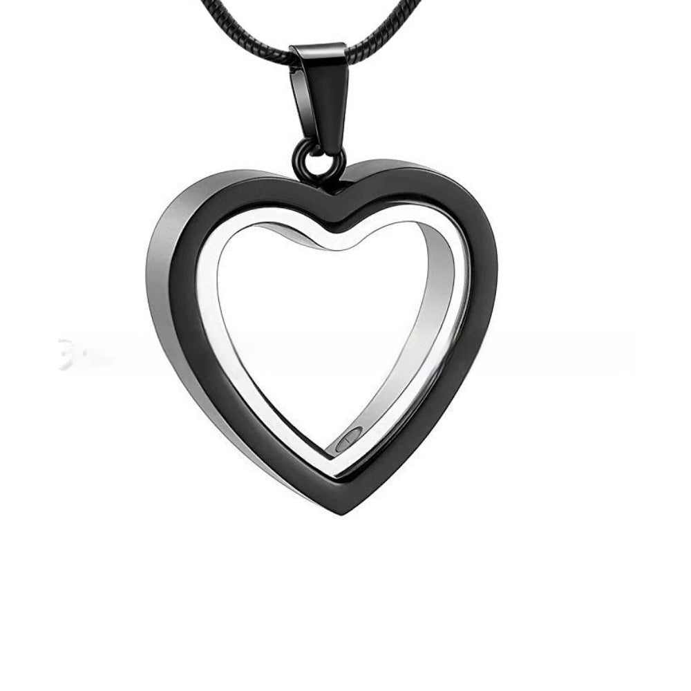 Fashion Personalized Heart-shaped Cinerary Casket Necklace fc90ffff 06d3 4d25 b6c9 7aa025eced0e fine