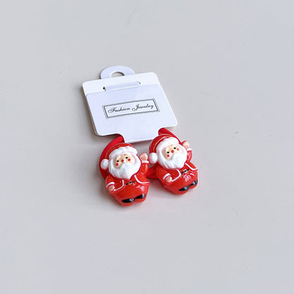 Christmas Hair Accessories Little Girl Christmas Tree Elk Barrettes fc98138c 657e 4e1d 8442 67c3570c8c6d