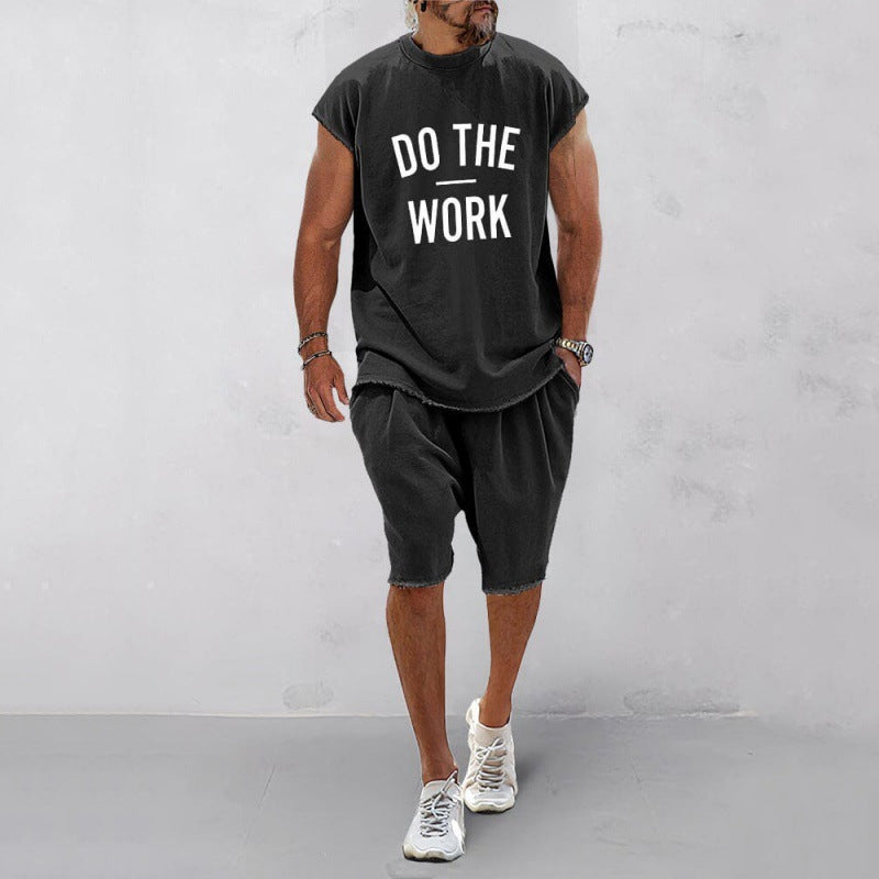 European And American Letters 3D Printing Suit Men's Round Neck fccaddcb fc4a 4c71 ae59 b7145ec4dc63 80a78a45 b161 4008 b292 