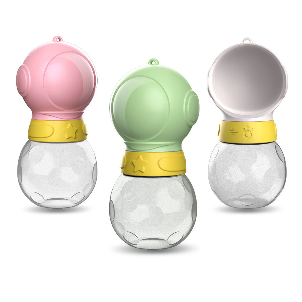 Dog Water Bottle Portable Travel Pet Drinker Leak Proof Dog Bowl Food Cat Fountain Outdoor Walking Drinking Bottle Dogs Feede