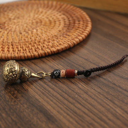 Retro Rich Gourd Middle Opening Pure Copper Keychain Pendant fcd58e7b 3f15 4db0 a026 4397fc61e9b5 8d89b681 4375 457b b4a5 615