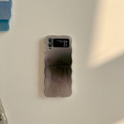 Feather Yarn Gradient Multicolor Zflip6 Folding Phone Case - 图片 9