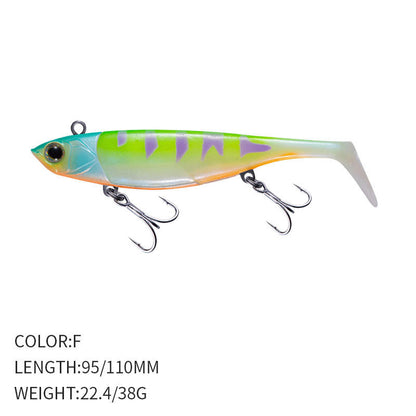 Tail Soft Bait Sea Fishing Lure Fish Type Jig Hook Tossing Fake Fish Weever Topmouth Culter fcde3d8e 0b30 45c2 9a17 03881525b