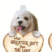 Love Dog Acrylic Key Ring Pendant fcec0a87 15c1 4eb4 a8b5 21ffe2488952