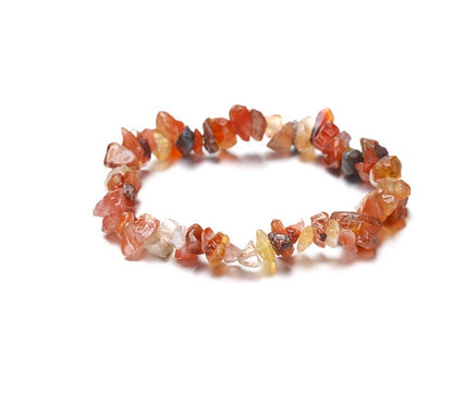 Natural Crystal Crushed Stone Fashion Bracelet fcee2605 b837 46c0 ab32 d0c162d08793