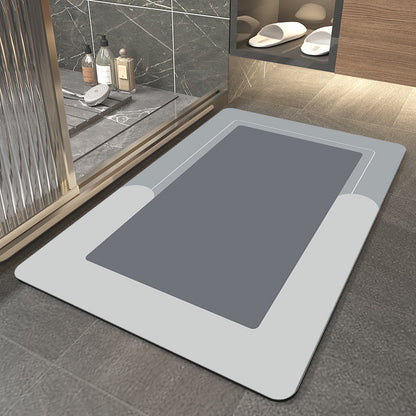 Household Solid Color Bathroom Absorbent Floor Mat fceedd1c 07a0 4d9b 8862 49d9351f051e