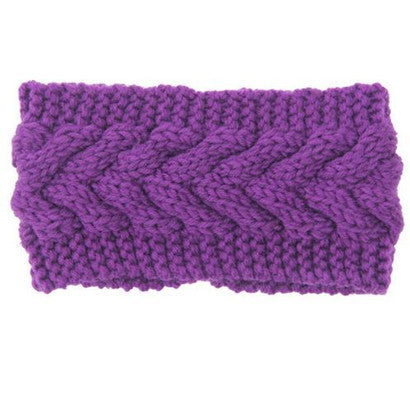 Women's Twist Needle Knitting Female Warm Crochet Wool Headband fd08fd79 377c 4ae6 9f83 7a10cf2ce36d