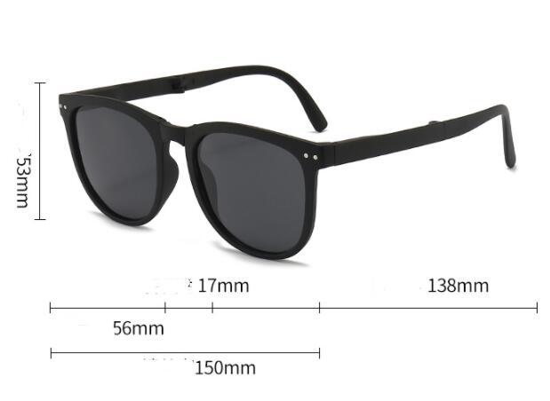 Trendy Foldable Sunglasses For Women TR Polarized Folding Sun Glasses fd0d4cce 80c9 4bb5 97ff 88d99dd7da10