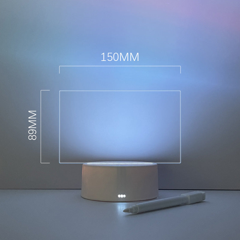 Bedside Message Writing Board Acrylic Night Light fd2ed0ee 0024 44f0 a96f 58818309cfc5