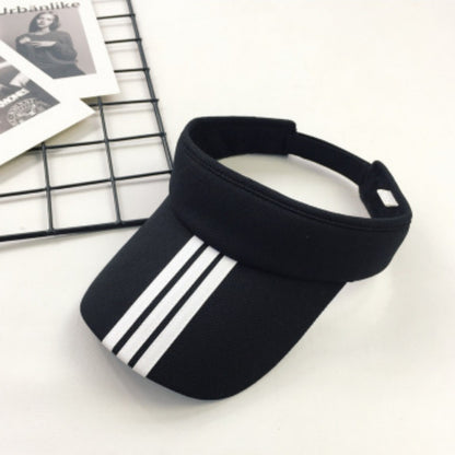 Striped Fashion Women Men Sun Visor Beanie Hats fd5013f8 ca00 41fc 8699 c448a67132ce
