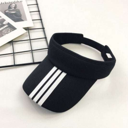 Striped Fashion Women Men Sun Visor Beanie Hats fd5013f8 ca00 41fc 8699 c448a67132ce