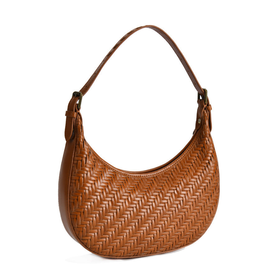 First Layer Cowhide Retro Underarm Bag fd574cbc 29a1 4735 81ca f08ee1f8f37f