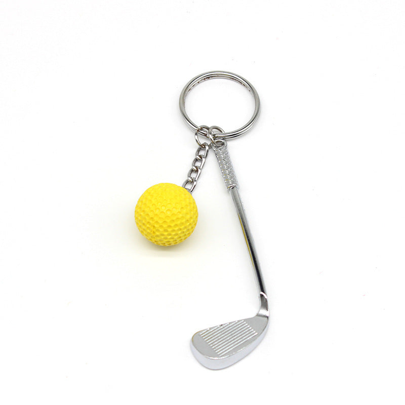 Golf Keychain Pendant Cross-border Gift Golf Creative European And American Metal Hardware Pendant Crafts fd66b65e 5830 4e4f 