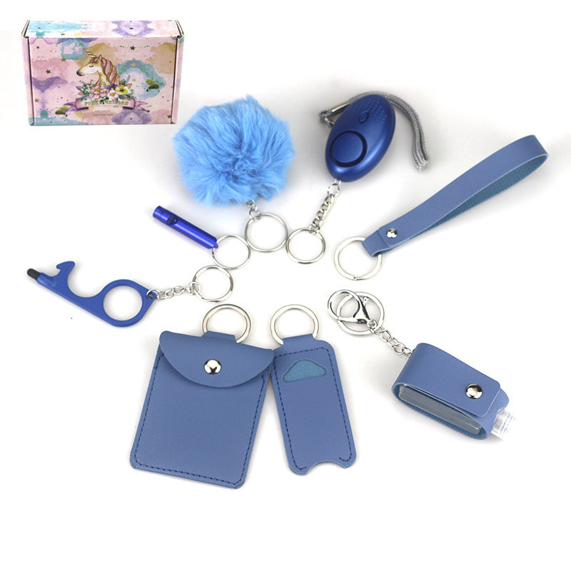 9-piece Keychain Fashion Leather - HD Wireless Product #2