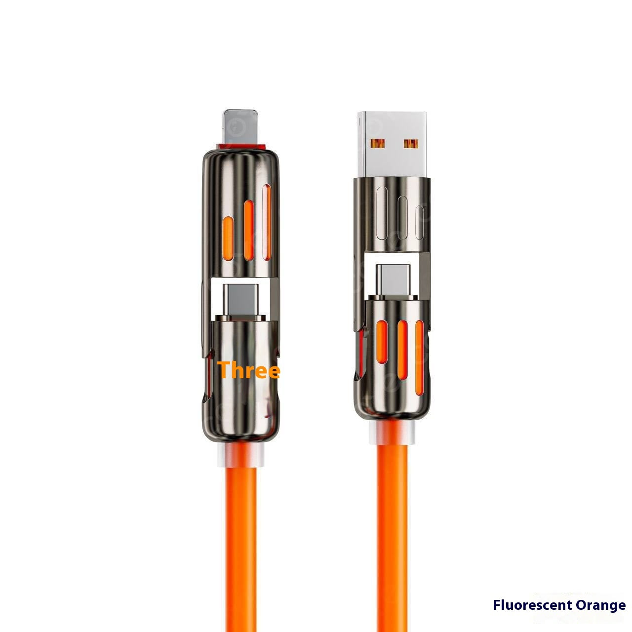 Car Multifunction 240W Four-in-one Data Cable - 图片 7