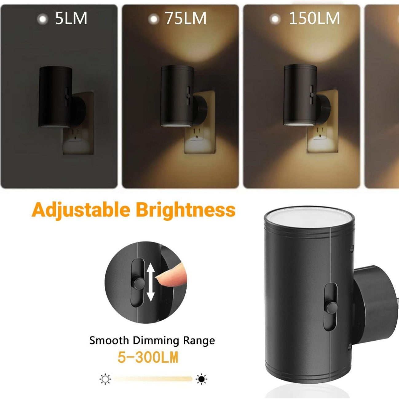 Wall Light-controlled Induction Dimmable Night Light fd9fd034 6297 430d a1bf 6cf60a081b04