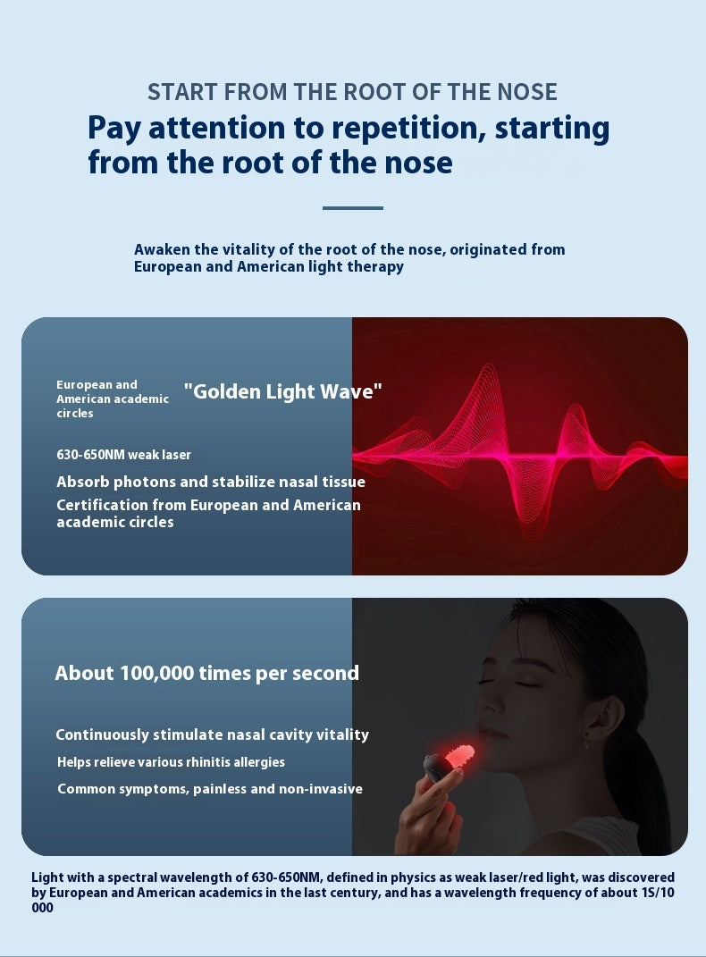 Allergic Chronic Intelligent Infrared Nasal Relief Device fda18251 081d 46ce 872a 04f73fb126f9