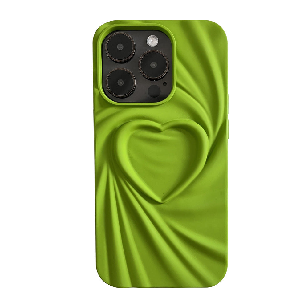 Creative Pleated Love Phone Case fdeb60d3 14bf 4d1a 8cd8 a1ec9dacbd99