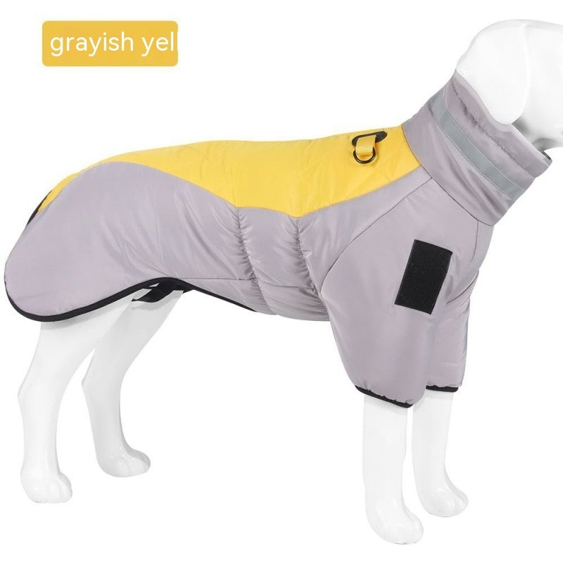 New Winter Dog Coat Waterproof Pet Clothes For Medum Large Dogs Warm Thicken Dog Vest Custome Labrador Jacket fdedcd76 e073 4