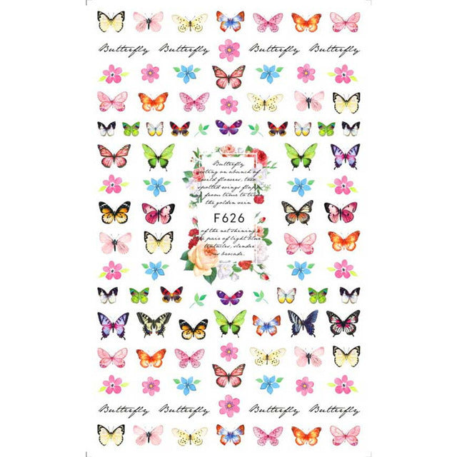 Japanese Three-dimensional 5D Embossed Nail Stickers fdf55266 aead 4304 9cba 7aa3b9014238