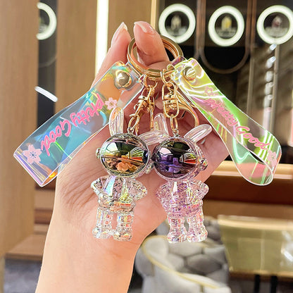 Crystal Astronaut Mask Rabbit Keychain fdf7aed0 3fa8 49ff 8ae2 65638f6ea3eb