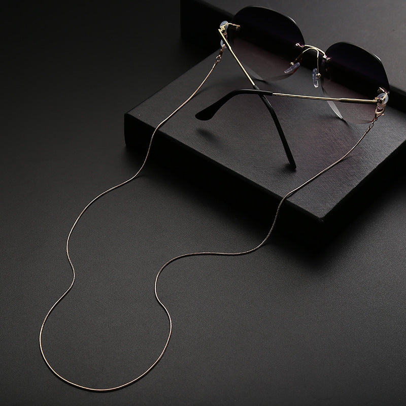 Simple Monochrome Glasses Chain Retro Personality fdfc07d8 69df 4025 a5fb f225e6f2822c