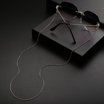 Simple Monochrome Glasses Chain Retro Personality fdfc07d8 69df 4025 a5fb f225e6f2822c